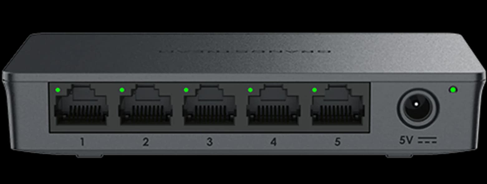 Grandstream Networks GWN7700  Unmanaged Network Switch 5-port 402552
