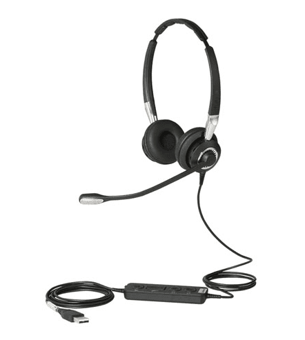 Jabra BIZ 2400 II UC Stereo USB-A CC Variant No Bluetooth 402903