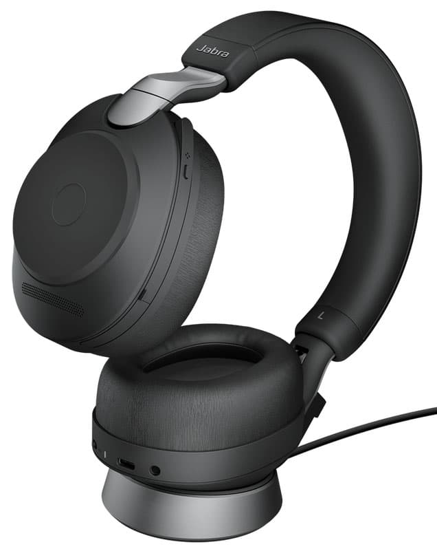 Jabra Evolve2 85 UC Stereo USB-C + Link 380 with Charging Stand 403105