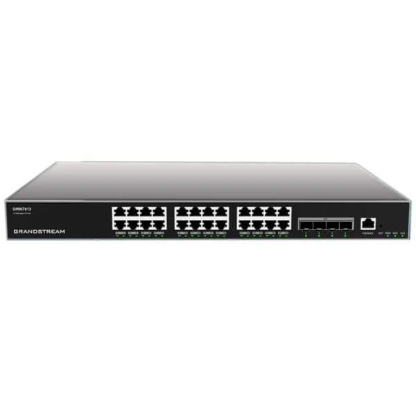 Grandstream Networks GWN7813 Layer 3 Managed Network Switch 24-port 473953