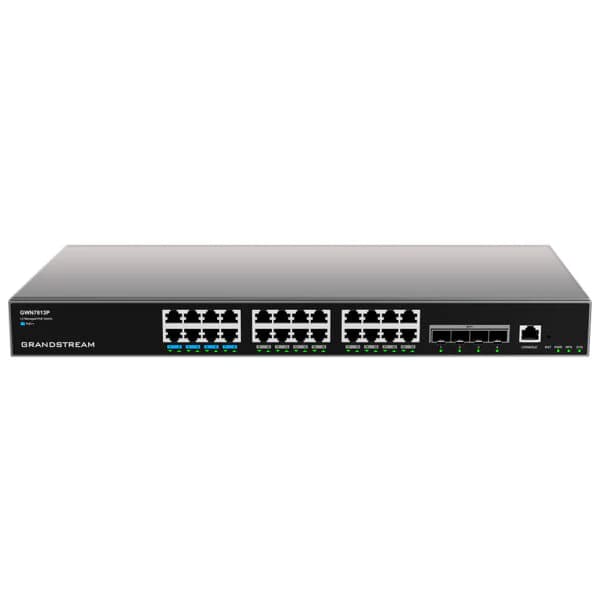 Grandstream Networks GWN7813P Layer 3Managed Network Switch 24-port PoE 473954