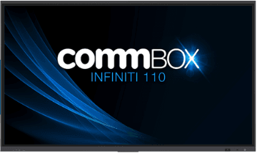 CommBox CommBox Infiniti 110"" 4K 16:9 Premium Touchscreen # 487385