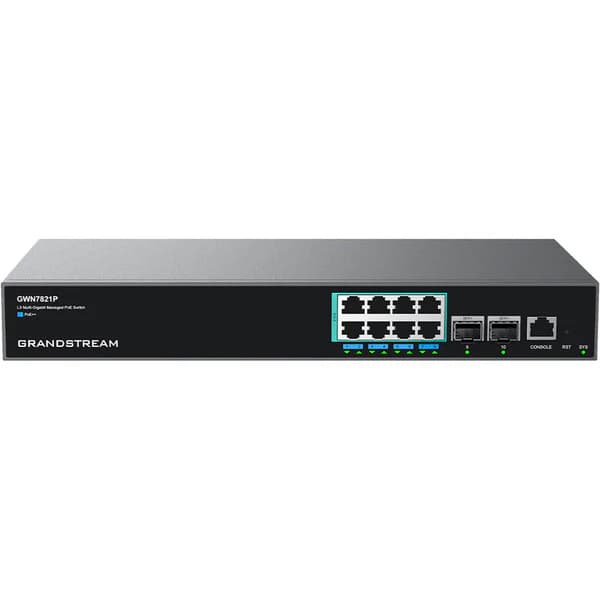 Grandstream Networks GWN7821P Layer 3 Managed Network Switch 8-port PoE 489148