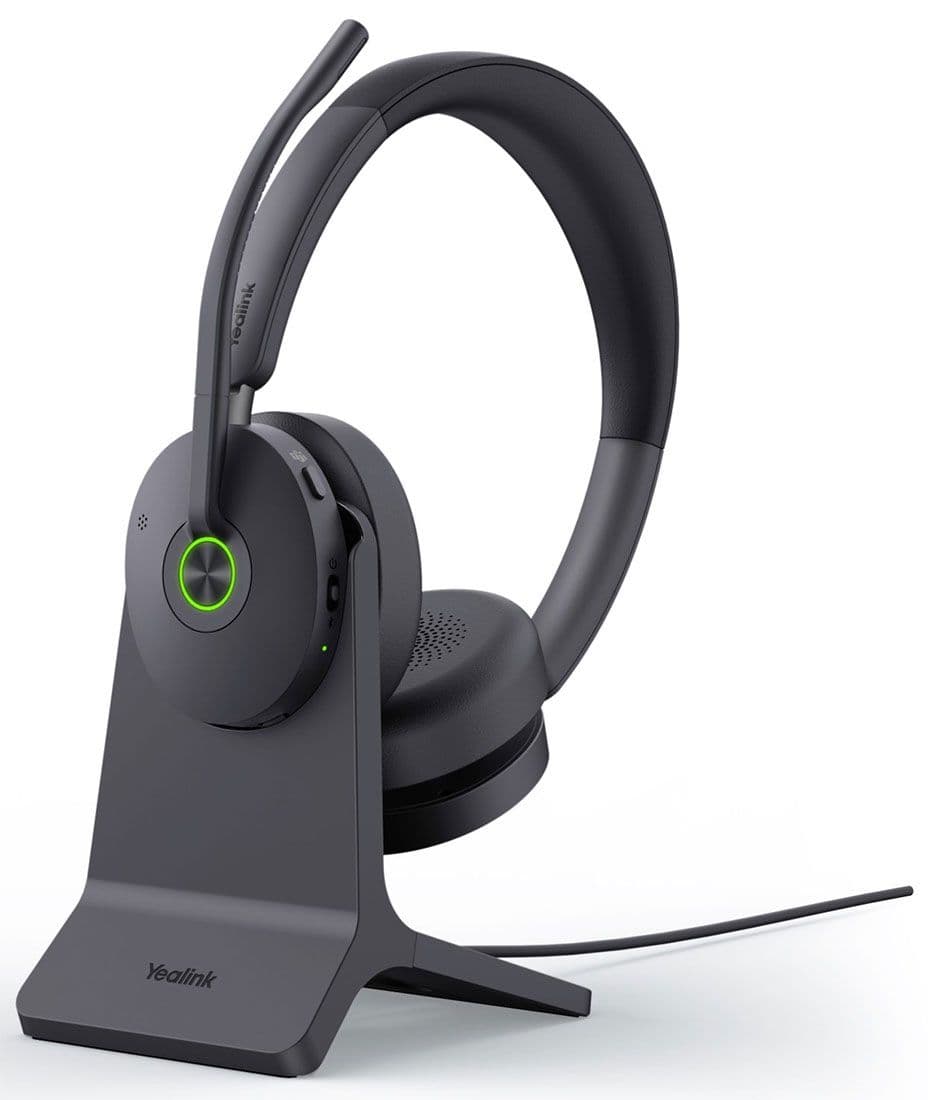 Yealink BH74 MS Teams Dual Headset with Charging Stand Black USB-C/A 491469