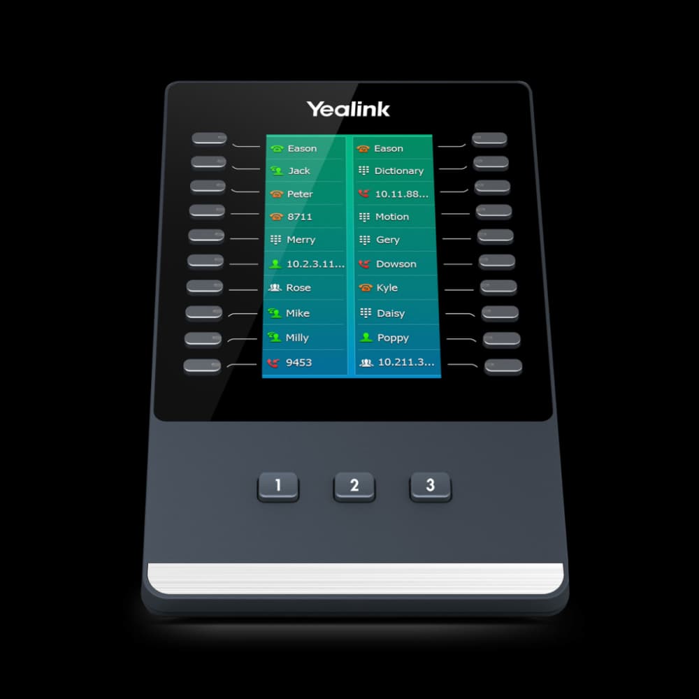 Yealink EXP50 Colour Screen Expansion Module for T5 Series 492504