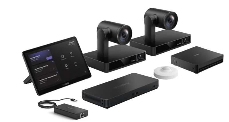 Yealink MVCS90 2x UVC86 Camera with MCORE KIT-C5U & AVHUB MVC-BYOD-Extender # 494212