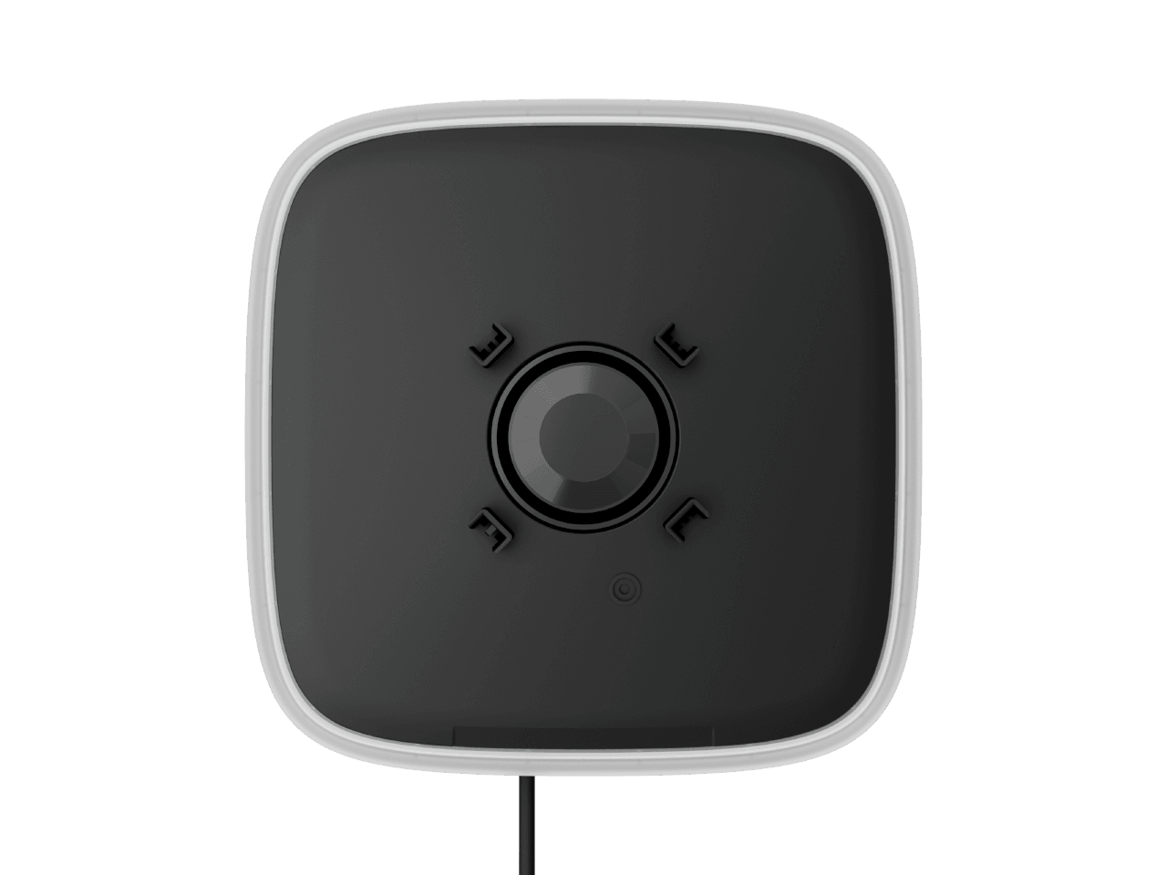 Ajax Wired Siren with a Clip Lock for a Branded Faceplate (Black) 82401 StreetSiren DoubleDeck Fibra BLACK