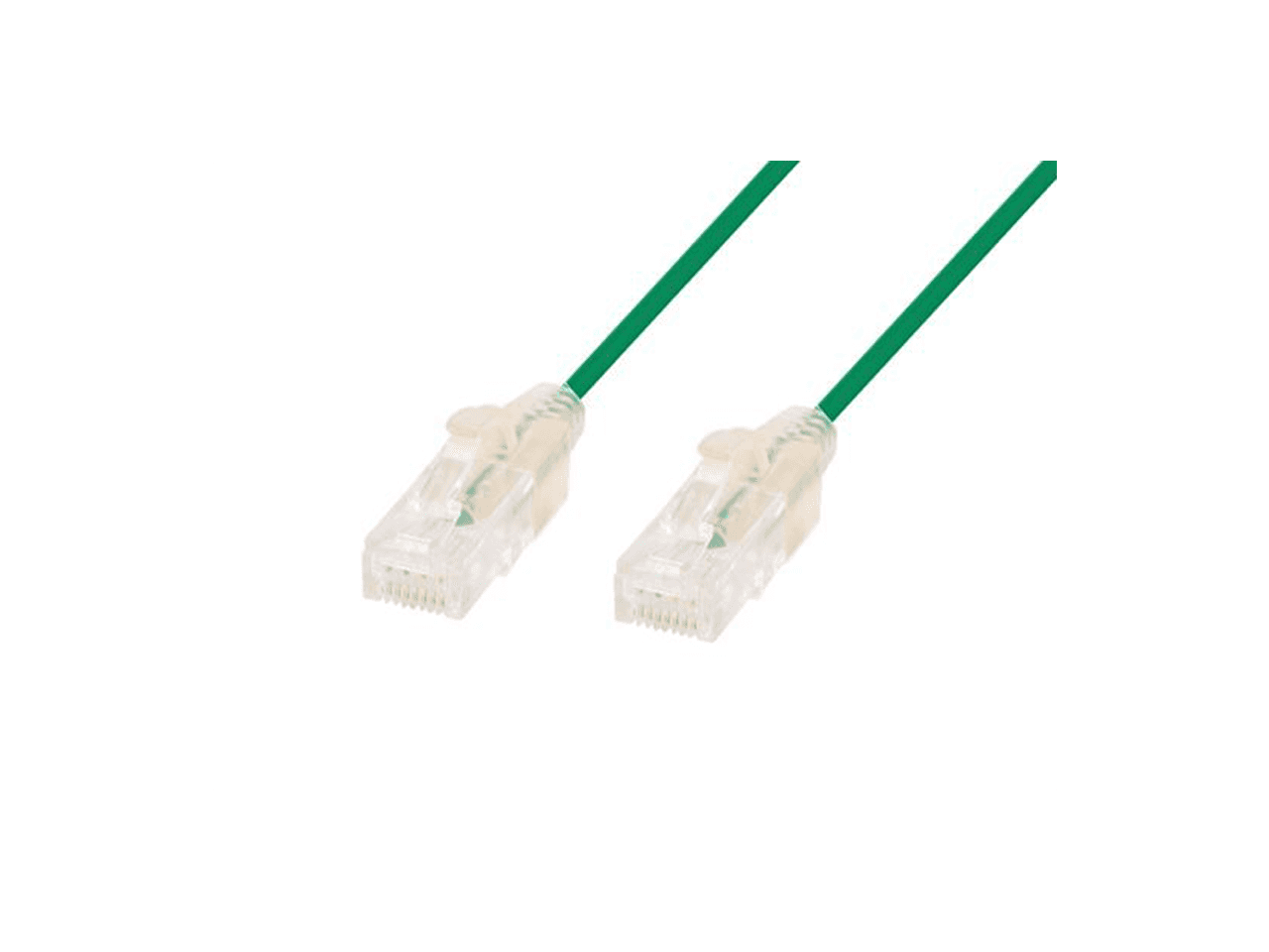 0.75m Cat6A 10G Green Slimline Component Level UTP PLSG-C6-0.75