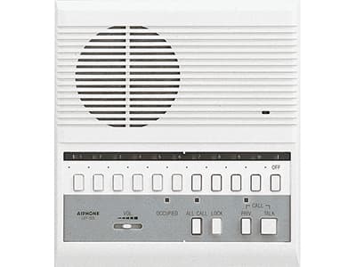 Aiphone 10Call Surface Mount Master W/Sel Door Release All Call Btn LEF-10S