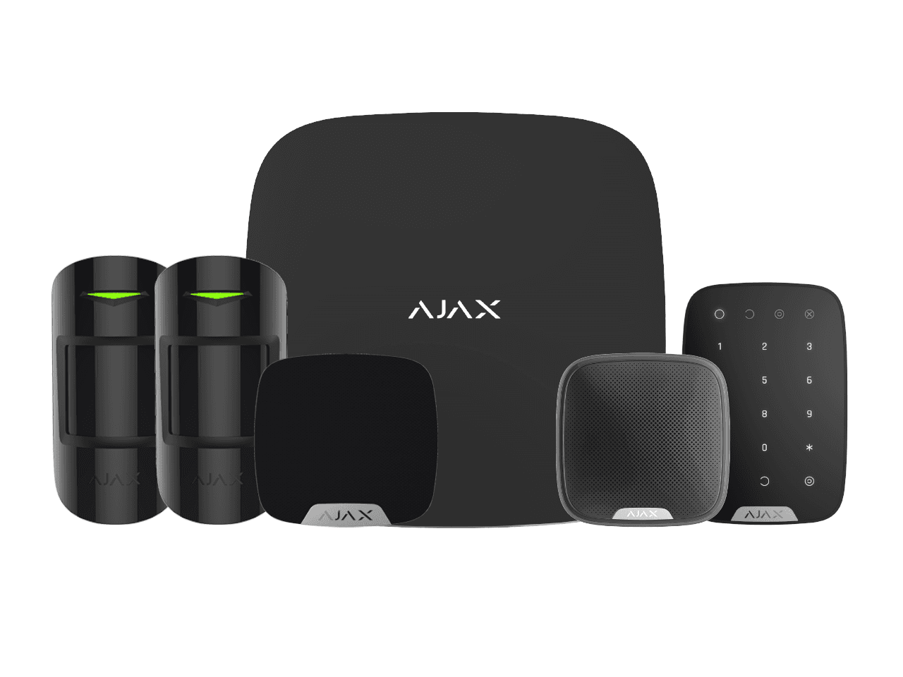 Ajax Motion App Kit with Keypad (Black) Motion App Kit with Keypad-BLACK