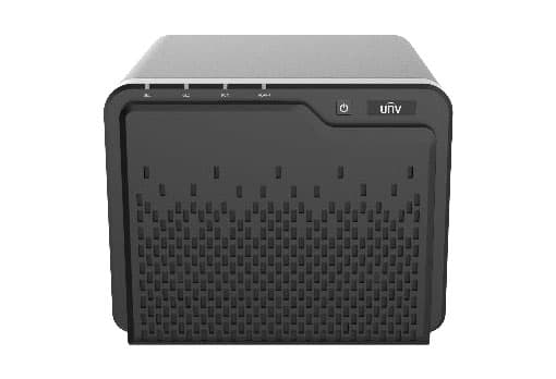 Nx Witness Uniview Quad-Core 4-HDD NAS Network Storage Server  (6TB) DX204-6TB