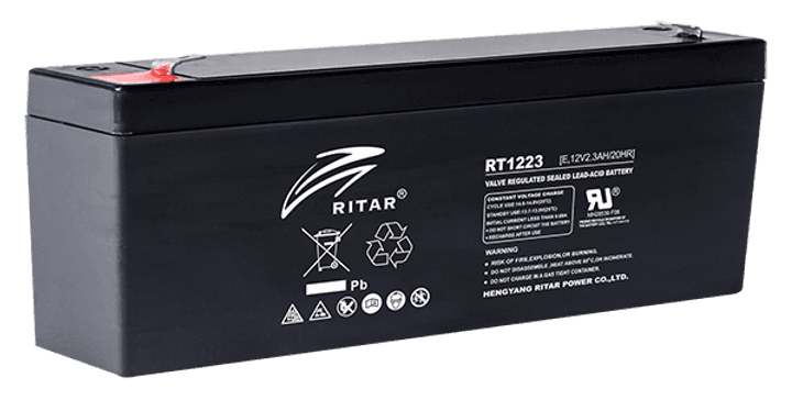 RT1223 12V 2.3AH Battery RT1223