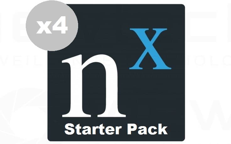 Nx Witness NX Witness Starter Pack x4 NXW-STARTERx4