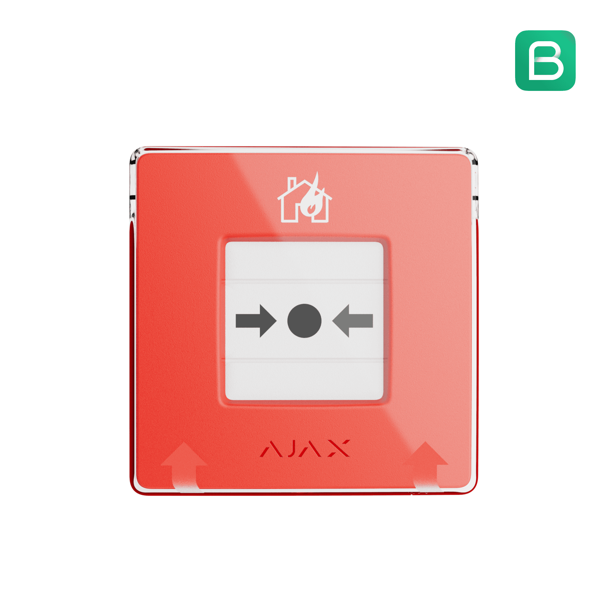 Ajax Ajax ManualCallPoint (Red) 76384 Red Manual Call Point