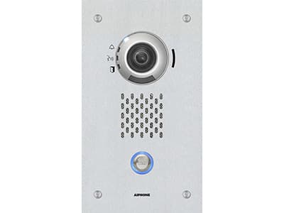Aiphone Aiphone SIP Compatible Flush Mounted IP Video Door Station Vandal Resistant Stainless Steel Faceplate IX-DVF