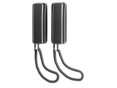 Aiphone Set 2 Handsets Charcoal Gray (AT206B AT306B) AT-406B