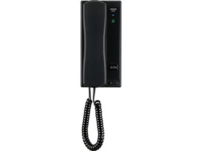 Aiphone SIP Compatible IP Audio Sub Station Hands-free or Privacy Handset (Black) IX-RS-B