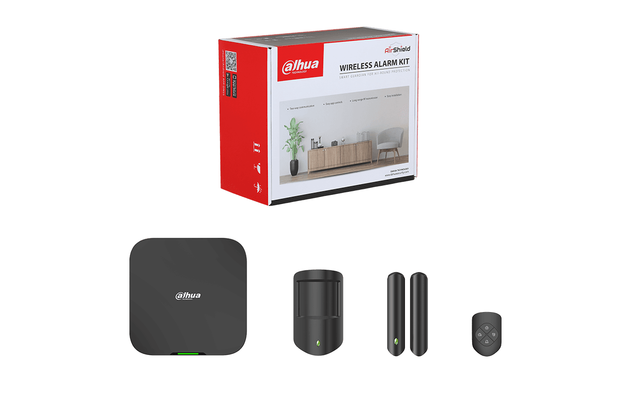Dahua Dahua Wireless Alarm KIT DHI-ART-ARC3800H-03-FW2-B