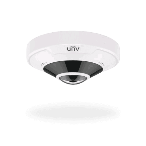 Uniview 12MP Ultra HD Infrared Vandal-resistant Fisheye Fixed Dome Camera (UNV) IPC86CEB-AF18KC-I0