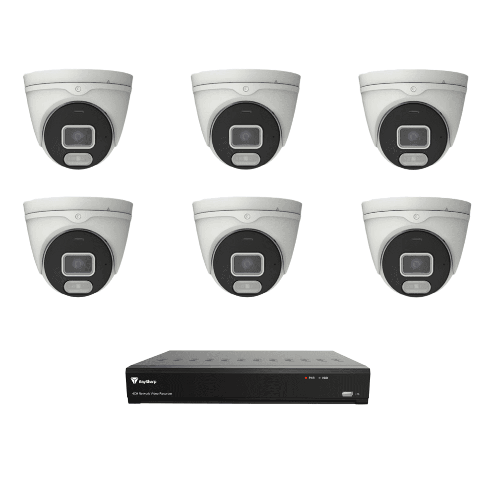 Raysharp Raysharp RS5MPIPCCTVKIT4 RS5MPIPCCTVKIT4