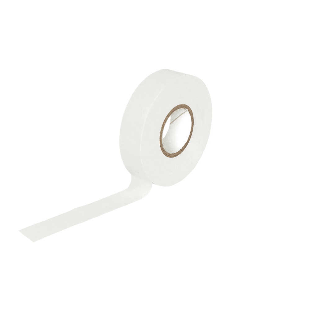 iSecure iSecure ICL-WHITE-INSULATION-TAPE-19MM-20M ICL-WHITE-INSULATION-TAPE-19MM-20M