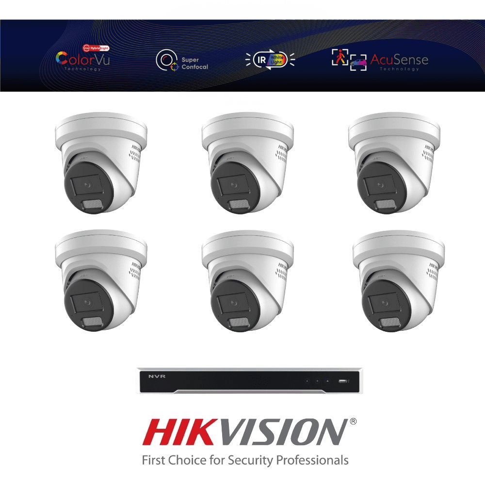 Hikvision Hikvision HIK6MPCVIPCCTVKIT3 HIK6MPCVIPCCTVKIT3