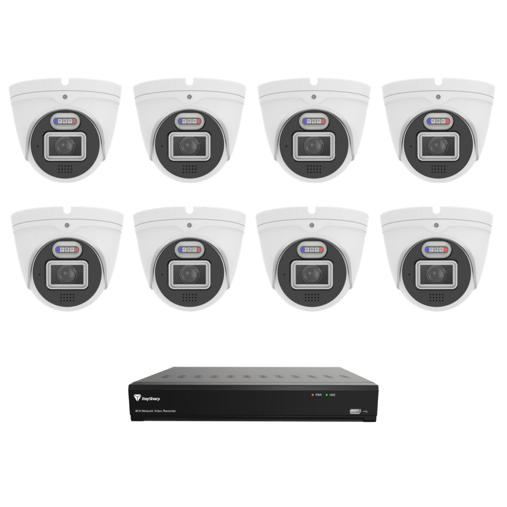 Raysharp Raysharp RS8MPIPCCTVKIT5 RS8MPIPCCTVKIT5