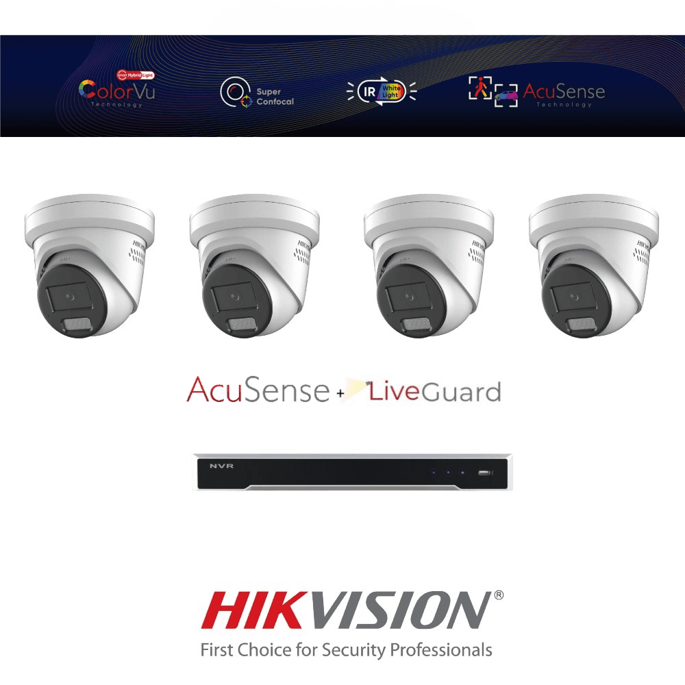 Hikvision Hikvision HIK4MPCVADIPCCTVKIT2 HIK4MPCVADIPCCTVKIT2