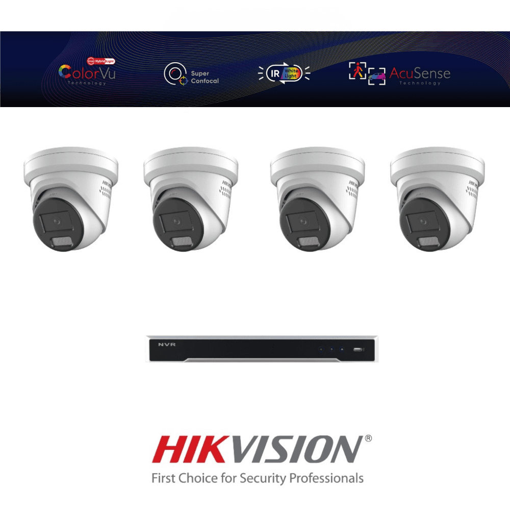 Hikvision Hikvision HIK4MPCVIPCCTVKIT2 HIK4MPCVIPCCTVKIT2