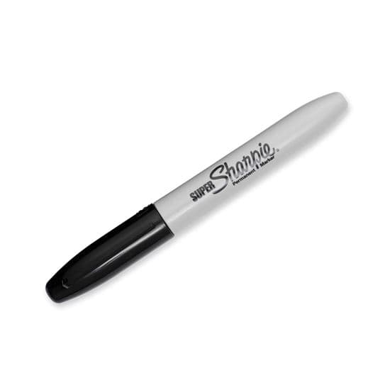 Sharpie Sharpie Super Fine Point Permanent Marker Black 33001 - (MOQ 12) 33001