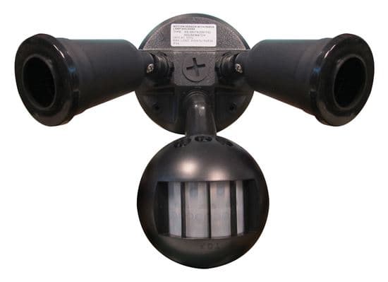 Housewatch HOUSEWATCH Twin Spot Sensors E27. IP44. 12m Detection Range. LUX 55-023