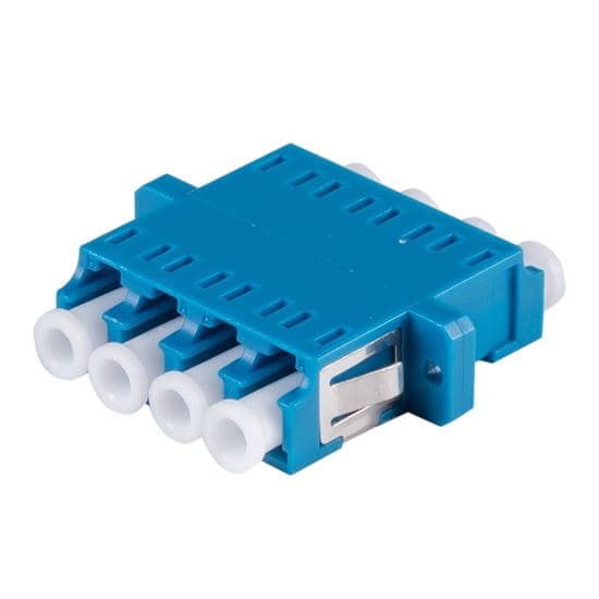 Dynamix DYNAMIX Fibre LC/LC Quad Single- mode Joiner, Zirconia Ceramic A-FIBLCLC-QSM