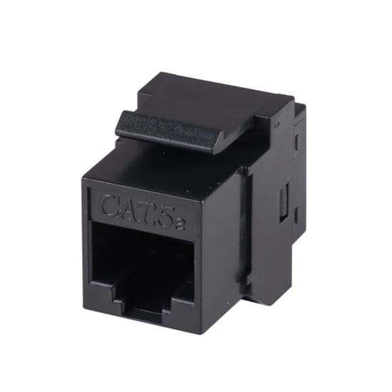 Dynamix DYNAMIX Cat5e Rated RJ45 8C Joiner, 2-Way (2x RJ45 Sockets) A-RJ45-C5