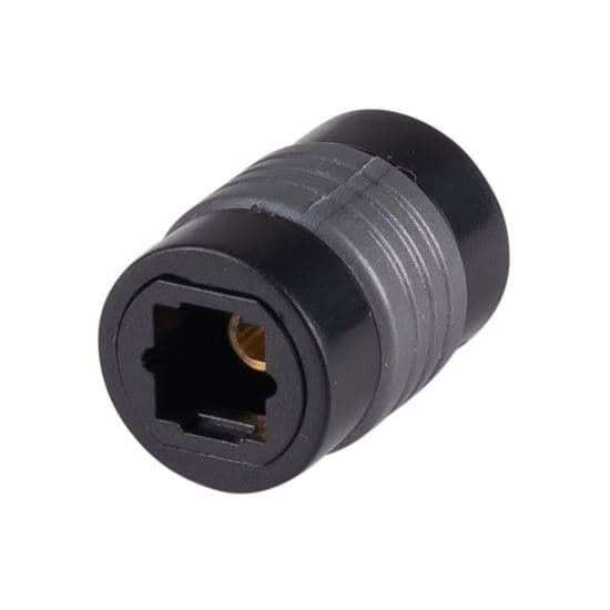 Dynamix DYNAMIX TosLink Fibre Optic Audio Coupler Female to Female. A-TLFIB-FF