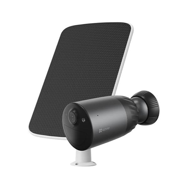 EZVIZ 8MP (4K) WiFi Outdoor Single Outdoor Security Camera With Solar Panel BC1C-SP