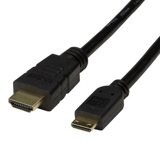 Dynamix DYNAMIX 2m HDMI to HDMI Mini Cable High-Speed with Ethernet C-HDMI14-HM-2