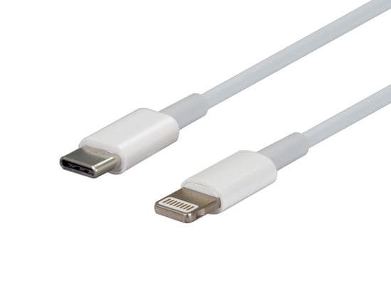 Dynamix DYNAMIX 1m USB-C to Lightning Charge & Sync Cable. For Apple C-IP5UC-1
