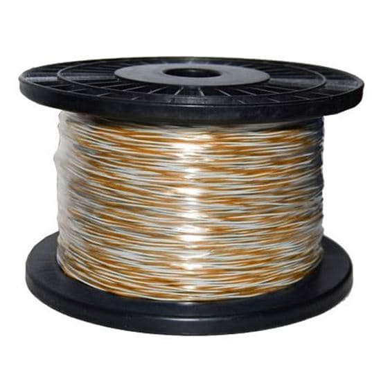 Dynamix DYNAMIX 250m Orange & White Jumper Cable Roll Copper: 0.5mm C-JW-OW