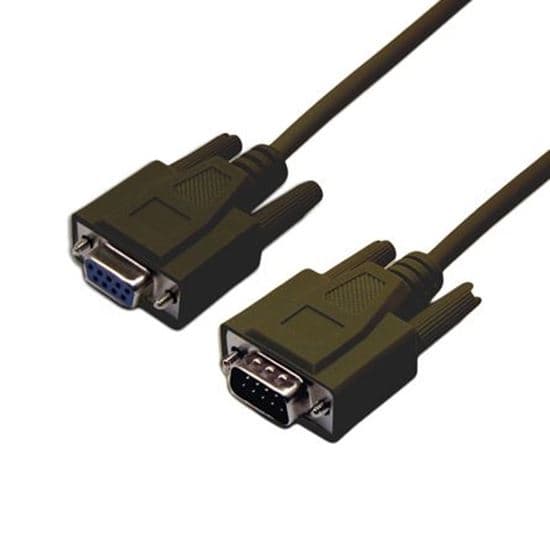 Dynamix DYNAMIX 2m DB9 Male/Female Straight Through Extension Cable. C-MON-M