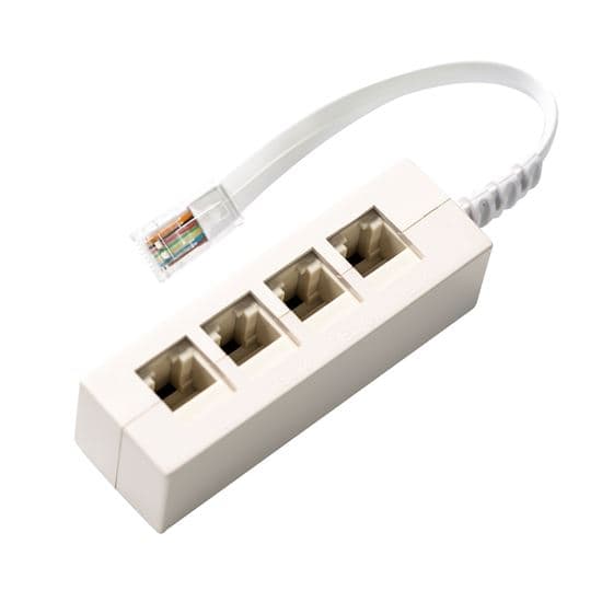 Dynamix DYNAMIX RJ45 Splitter, Bridged All Pins, 4-Way C-RJ45DS-4B