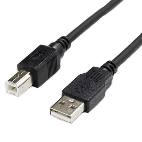 Dynamix DYNAMIX 2m USB 2.0 Cable USB-A Male to USB-B Male Connectors. C-U2AB-2