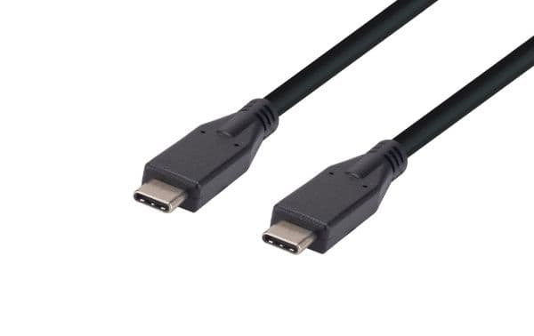 Dynamix 1M 60W USB 3.1 USB-C Male To USB-C Male Cable 5V/3A Speed Gen2 (Up To 10Gbps) C-U3-1CC-1