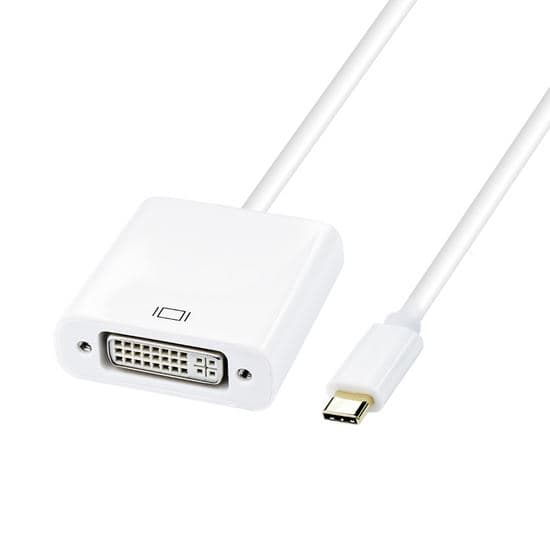 Dynamix DYNAMIX USB-C to DVI Adaptor. Supports 4K@60Hz UHD (3840 x 2160) C-USBCDVI4K30