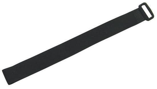 Dynamix DYNAMIX Hook & Loop Cable Tie, 300mm x 20mm, BLACK Colour CAB300-BLACK