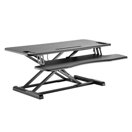 Brateck BRATECK Gas-Spring Scissor Lift Desktop Sit-Stand Workstation. DWS28-02NBLK