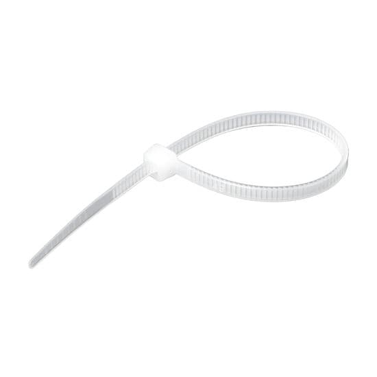 Dynamix 4.6 x 120mm Natural Cable Ties Pack of 100 230N/23.4kgs DY1204N