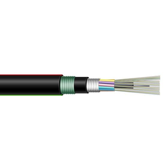 Dynamix DYNAMIX 2km OM3 6 Core Multimode Fibre Cable Roll. Outdoor Armoured F-ADBOM306-2KM