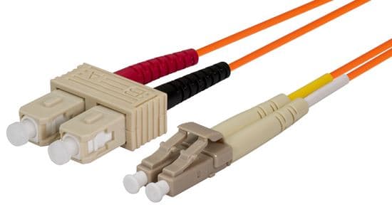 Dynamix DYNAMIX 10M 62.5u LC/SC OM1 Fibre Lead (Duplex, Multimode) FL-LCSC-10