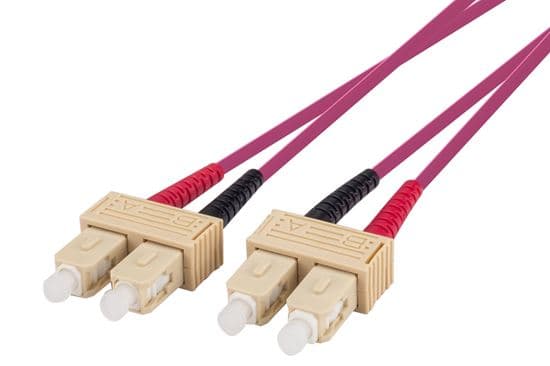 Dynamix DYNAMIX 5M 50u SC/SC OM4 Fibre Lead (Duplex, Multimode) FL-SCSCOM4-5