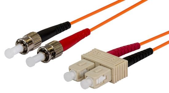 Dynamix DYNAMIX 5M 62.5u SC/ST OM1 Fibre Lead (Duplex, Multimode) FL-SCST-5